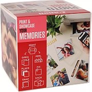 PP-201 5X5 PHOTO CUBE CREATIVE/PACK WHITE PINK (40SHEETS) + ACR