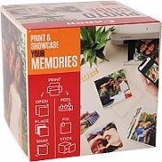 PP-201 5X5 PHOTO CUBE CREATIVE/PACK WHITE ORANGE (40SHEETS) + A
