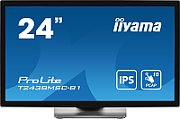 Monitor 23.8 inch LED IIyama T2438MSC-B1 1920 x 1080 pixeli, 60 Hz, 5 ms, Negru