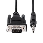 3FT DB9 TO 3.5MM SERIAL CABLE/RS232 MALE TO 3.5MM SERIAL CABLE