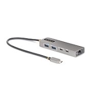 3-PORT USB-C HUB 2.5GBE PD/100W POWER DELIVERY PASSTHROUGH