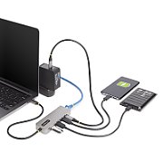 3-PORT USB-C HUB 2.5GBE PD/100W POWER DELIVERY PASSTHROUGH