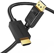 0.5M HDMI CABLE 4K60HZ CHROME/HDR ARC CU W/ETHERNET