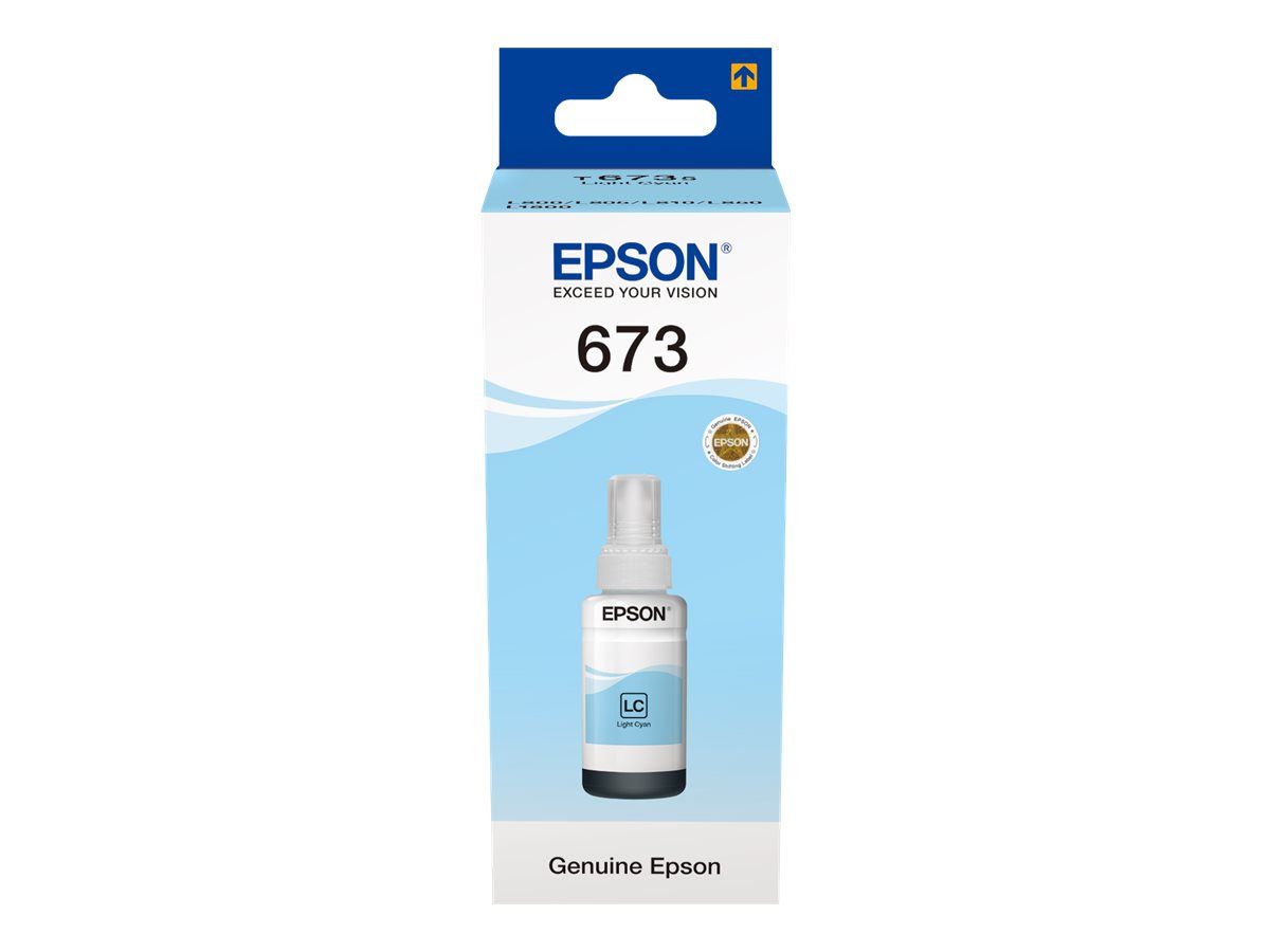 Cartus cerneala Epson T6735, light cyan, capacitate 70ml, pentru Epson L800_1