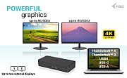 USB 3.0/USB-C/TB 3 PRO DUAL 4K/DISPLAY DOCKING STATION GEN2 PD
