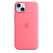 IPHONE 15 PLUS SILICONE CASE/WITH MAGSAFE PINK