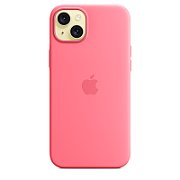 IPHONE 15 PLUS SILICONE CASE/WITH MAGSAFE PINK