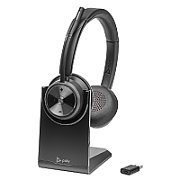 Poly Savi 7320 UC Stereo Microsoft Teams Certified DECT 1880-1900 MHz Headset EMEA - INTL English Loc  Euro plug