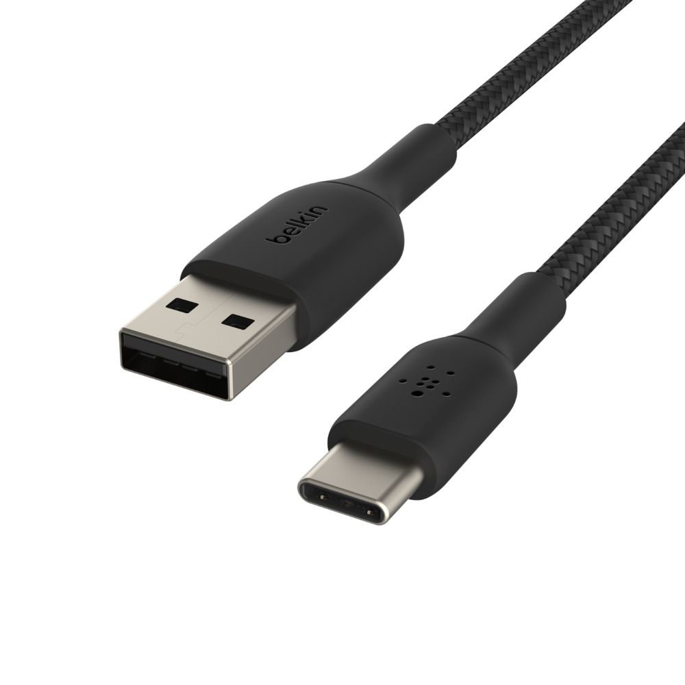 USB-C/USB-A CABLE/15CM BLACK