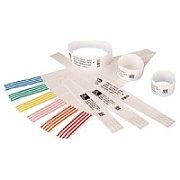 Wristband, Polypropylene, 1x7in (25.4x177.8mm) Direct Thermal, Z-Band Direct, Adhesive closure, Cartridge, 300/roll, 6/box