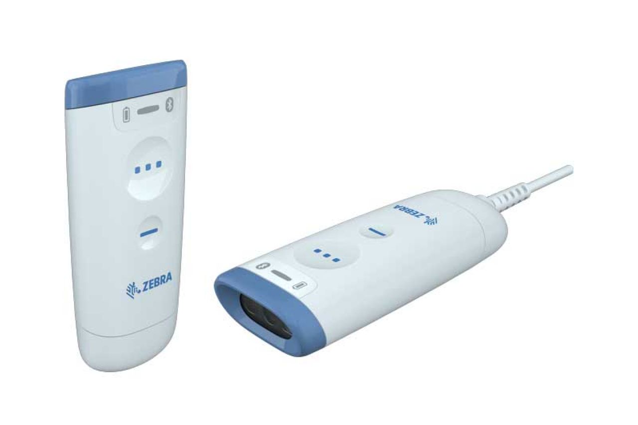 CS6080 CORDED: COMPANION SCANNER, AREA IMAGER, HEALTHCARE, HC WHITE, VIBRATION MOTOR