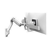 HX WALLMOUNT DUAL MONITOR ARM/32IN 7.9KG LIFT29 MISD WHITE 10Y