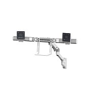 HX WALLMOUNT DUAL MONITOR ARM/32IN 7.9KG LIFT29 MISD WHITE 10Y