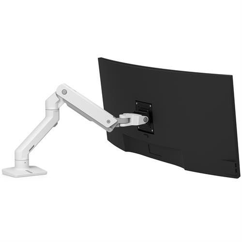 HX DESK SINGLE MONITORARM WHITE/42IN 9-19KG TILT 75 MIS-D 10Y W