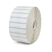 Label, Polypropylene, 2.2x0.5in (55.9x12.7mm) DT, 8000D Jewelry, Coated, Permanent Adhesive, 1in (25.4mm) core, 3510/roll, 6/box