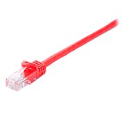 CAT6 ETHERNET RED UTP 1M/RJ45 100 COPPER SNAGLESS