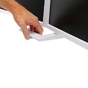 HX DESK DUAL MONITOR ARM WHITE/32IN 2.3-7.9KG TILT75 MIS-D 10Y