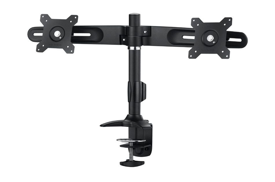 DMC-02D DUAL-DESKTOP HOLDER/MAX. 24KG VESA 15IN-24IN