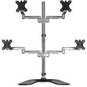 QUAD-MONITOR STAND/.