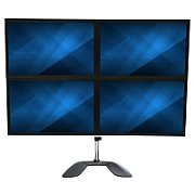 QUAD-MONITOR STAND/.