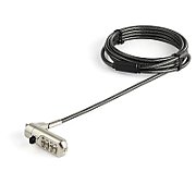 LAPTOP CABLE LOCK - NANO-SLOT/COMBINATION - NANO-SLOT
