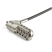LAPTOP CABLE LOCK - NANO-SLOT/COMBINATION - NANO-SLOT