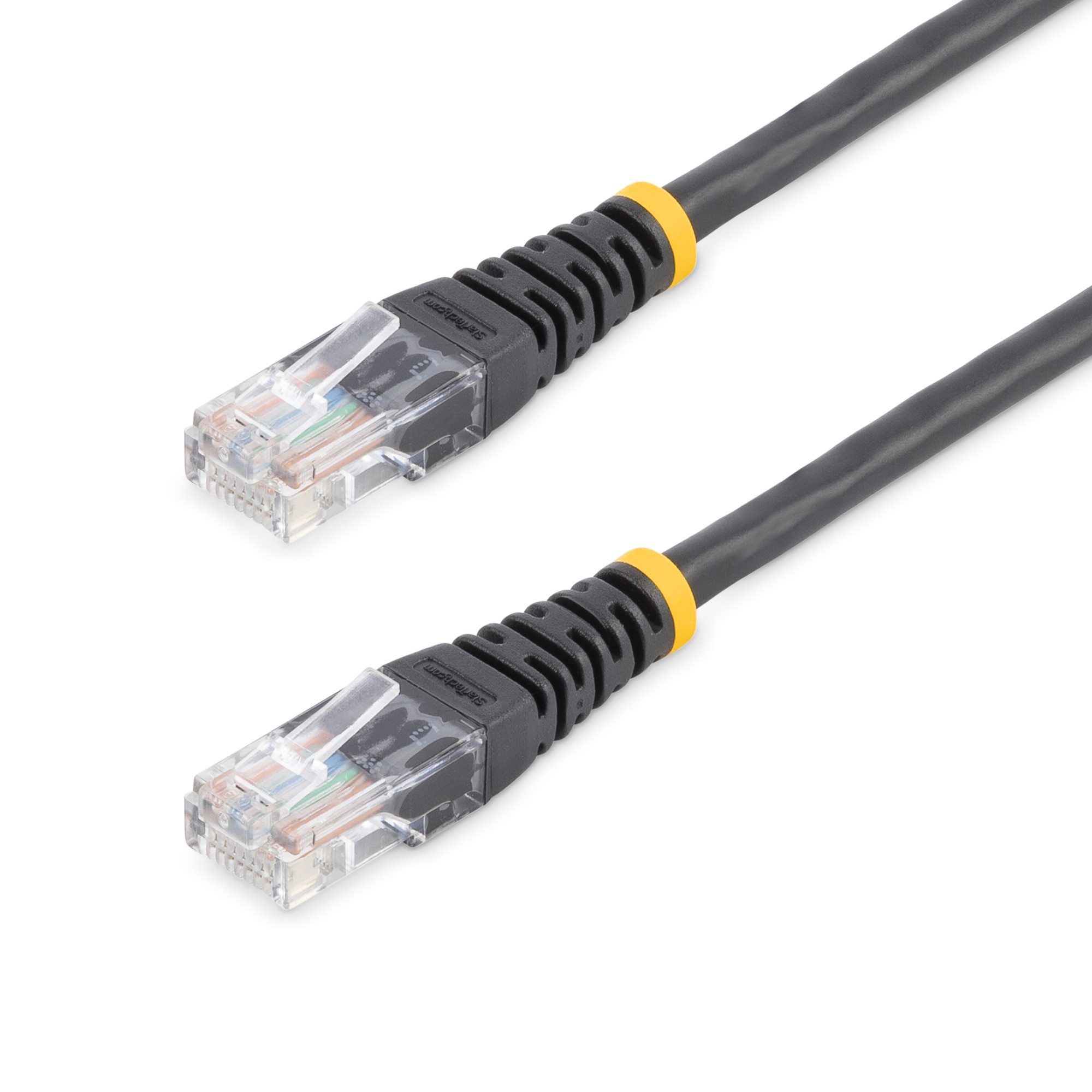 15M BLACK CAT5E PATCH CABLE/.