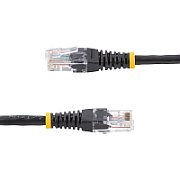 15M BLACK CAT5E PATCH CABLE/.