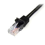 1M BLACK CAT 5E PATCH CABLE/.
