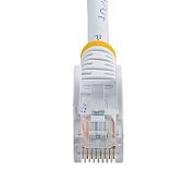 1M CAT 5E WHITE SNAGLESS/ETHERNET RJ45 CABLE MALE TO MALE