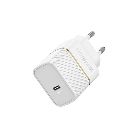 OTTERBOX EU WALL CHARGER 30W/GAN 1X USB-C 30W USB-PD WHITE