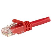 7.5 M CAT6 CABLE - RED/SNAGLESS - 24 AWG COPPER WIRE