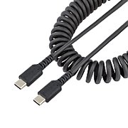 USB C CHARGING CABLE COILED/.