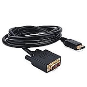 DP 1.2 TO DVI CABLE 2M BLACK/M/M GOLD 108060HZ