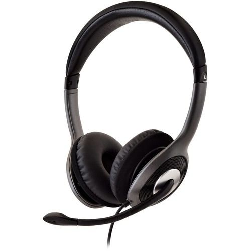 DELUXE USB HEADSET W/MIC/ON CABLE CONTROL 1.8M CABLE IN