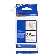 TZE-N201 NON-LAMIN. TAPE 3.5MM/8M BLACK ON WHITE