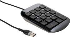NUMBER PAD/USB PORT / PLASTIC / BLACK/GREY