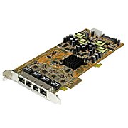 4 PORT GIGABIT POE PCIE NIC/CARD W/ POE