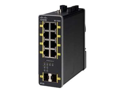 Switch Cisco IE-1000-8P2S-LM, 8 porturi 10/100/1000 Mbps