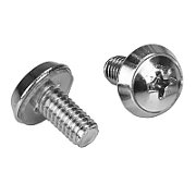 SCREWS + CAGE NUTS M6/20 PACK OF M6 SCREWS + M6 NUTS