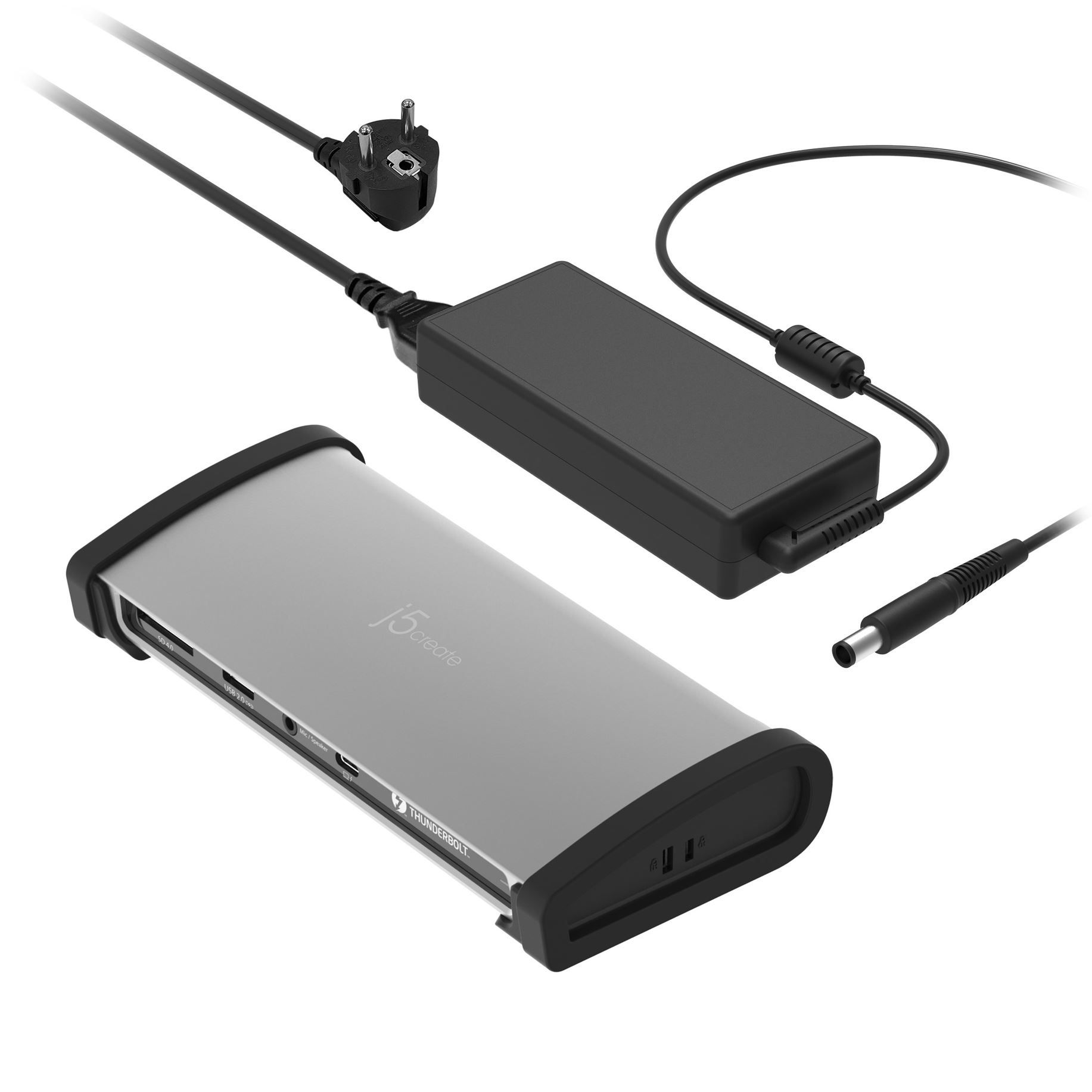 8K THUNDERBOLT 4 DOCKING/STATION - EU BLACK/SPACE GREY