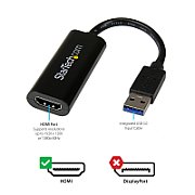 SLIM USB 3.0 HDMI VIDEO CARD/IN