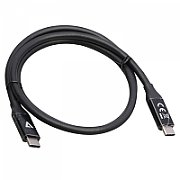 USB-C USB4 CABLE 0.8M 2.6FT/VIDEO DATA PWR 4K/60HZ 40GBPS 5A