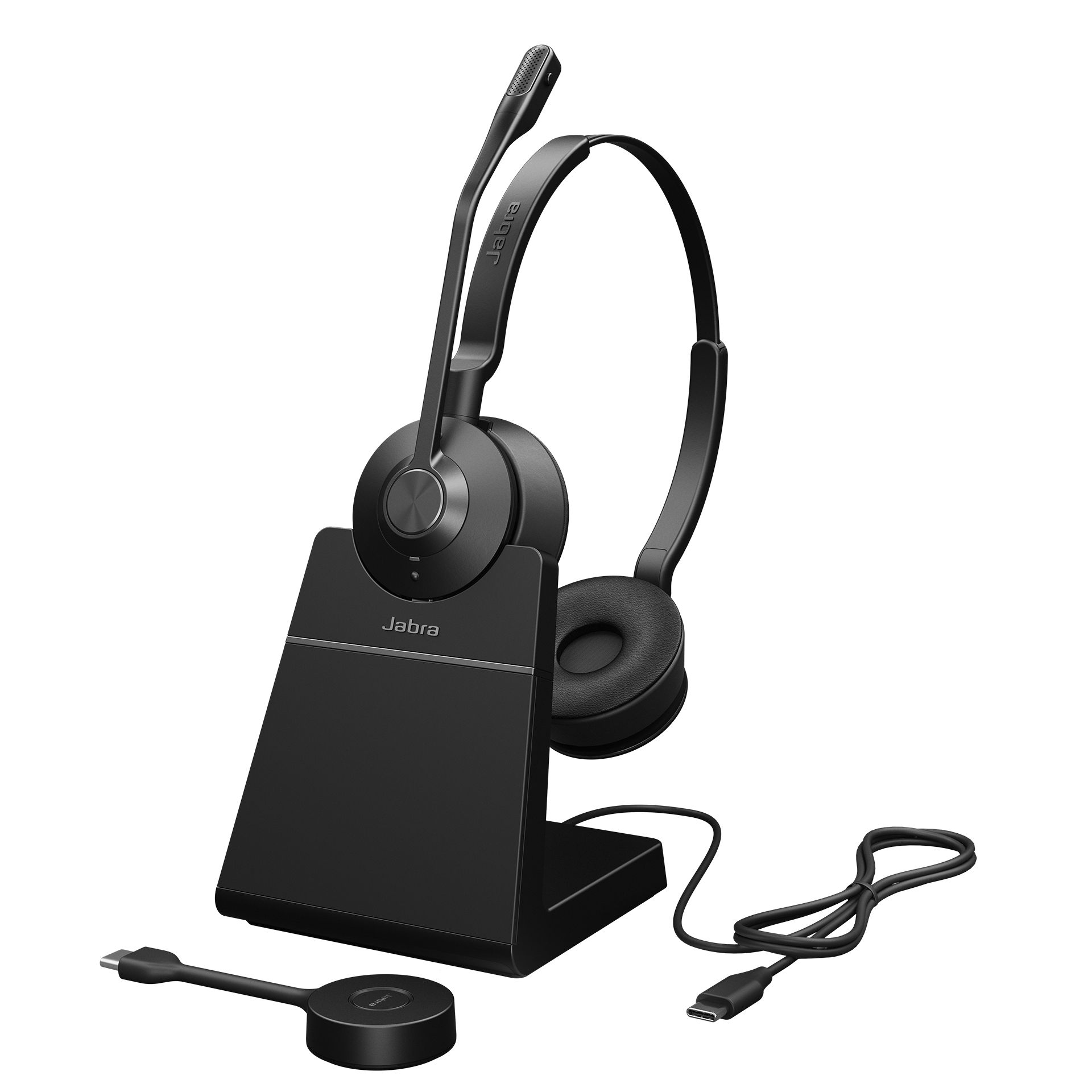 JABRA ENGAGE 55 UC STEREO USB-C/WITH CHARGING STAND EMEA/APAC