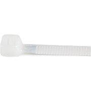 1000 PACK 10 CABLE TIES -WHITE/NYLON ZIP TIE WRAPS UL TAA