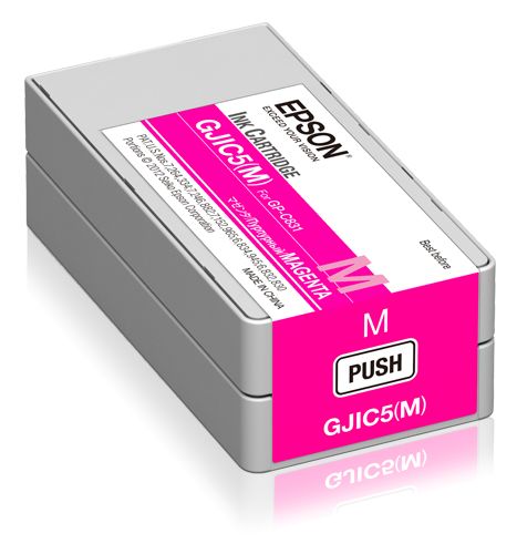Cartus cerneala Epson C13S020565 ,Magenta ,32.5 ml ,Original (GJIC5(M)) 