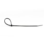 1000 PACK 8 CABLE TIES -BLACK/NYLON ZIP TIE WRAPS UL TAA