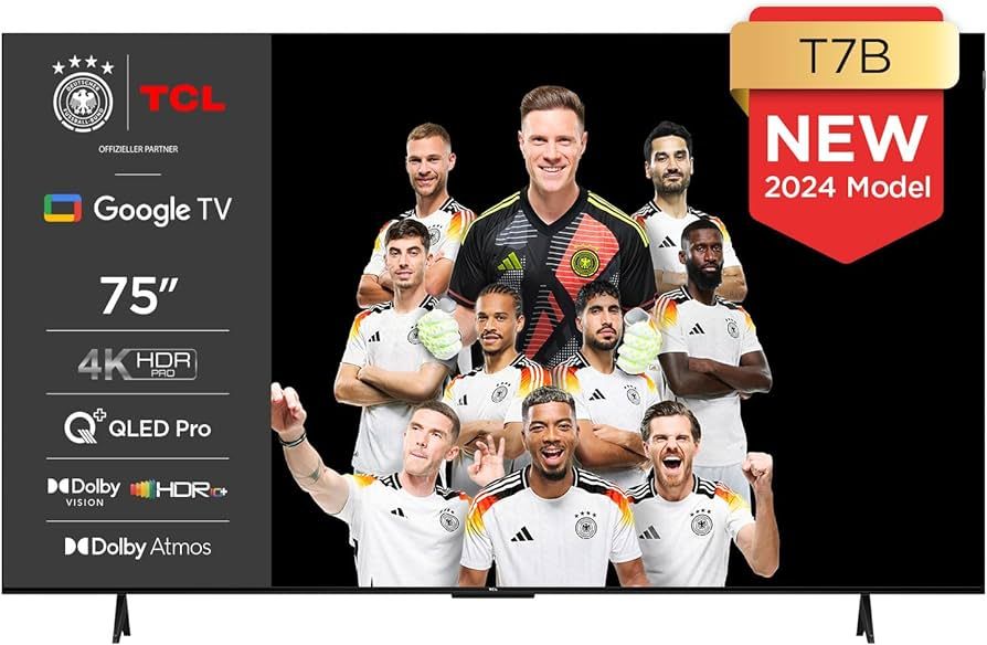Qled TV 4K 75''(190cm) TCL 75T7B