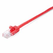 CAT6 ETHERNET RED UTP 50CM/RJ45 100 COPPER SNAGLESS