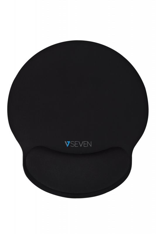 MEMORY FOAM SUPPORT MOUSE PAD/BLACK (230X200MM) WRIST REST